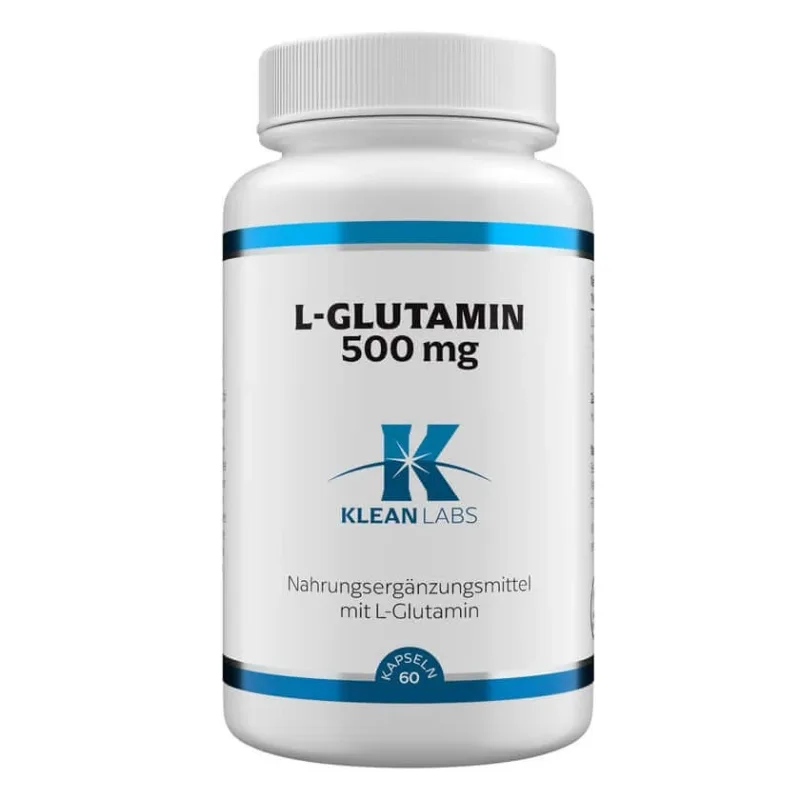 Klean Labs L-Glutamină 500 mg 60 Capsule — preț și oferte