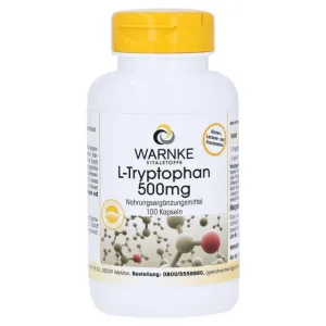 L-triptofan 500 mg capsule 100 buc