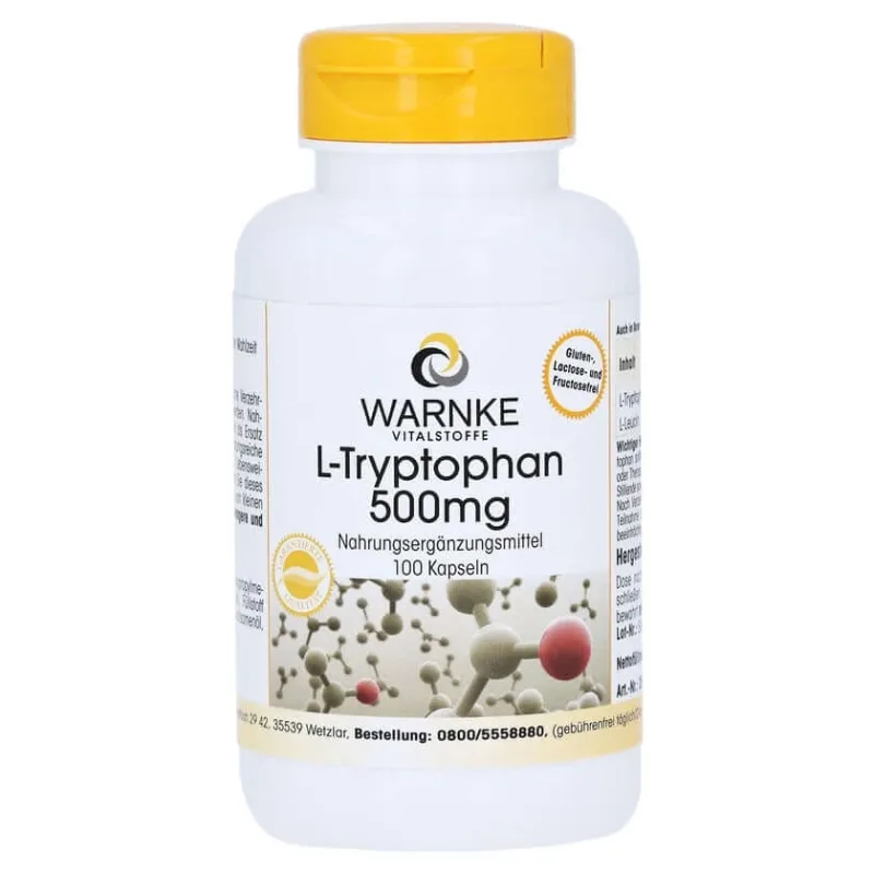 L-triptofan 500 mg capsule 100 buc — preț și oferte