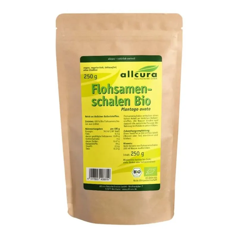 Coji de psyllium organice 250 g — preț și oferte