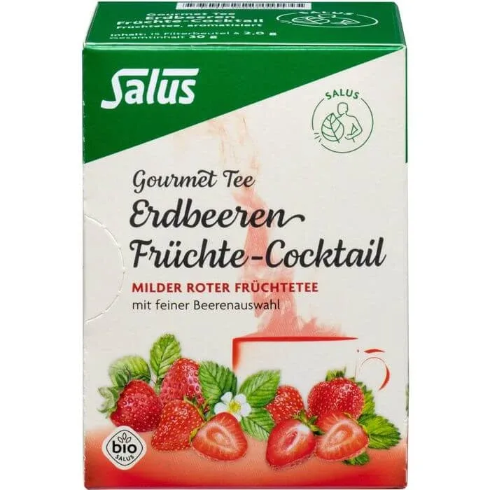 Cocktail de fructe STRAWBERRY Salus Filter Bags 15 capsule Salus Haus — preț și oferte