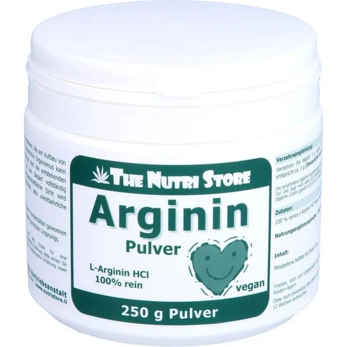 ARGININE HCL 100% pulbere pură 250 g — preț și oferte