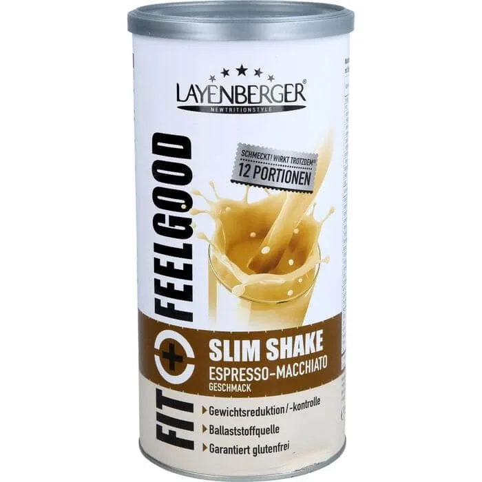 LAYENBERGER Fit+Feelgood Slim Shake Espresso-Macc. 396 g — preț și oferte