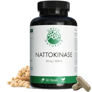 GREEN NATURALS Nattokinase 100 mg capsule vegane 365 buc.