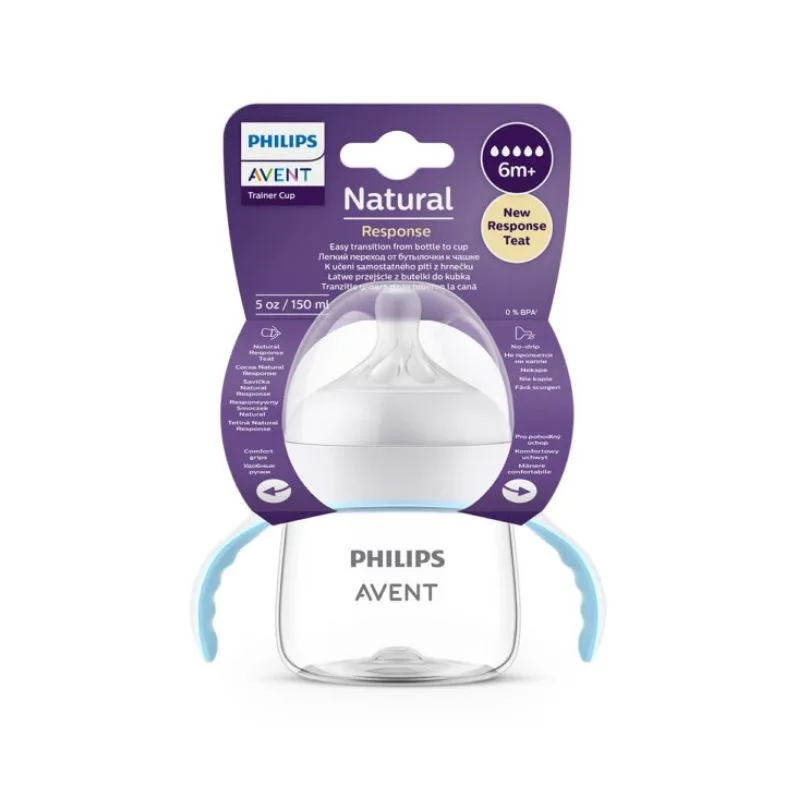 Cana tranzitie Natural Response, tetina debit rapid, 6luni+, SCY263/61, 150ml, Philips Avent — preț și oferte