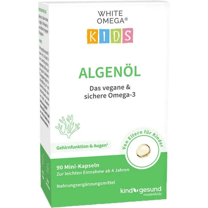 WHITE OMEGA Kids Algae Oil Softgels 90 Capsule — preț și oferte