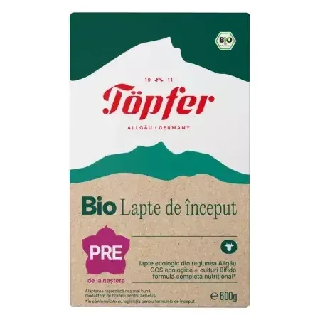 Formula de lapte praf Lactana Pre Bio, +0 luni, 600 gr, Topfer — preț și oferte