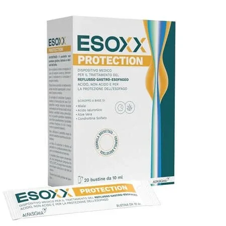 Dispozitiv medical pentru tratamentul refluxului gastroesofagian Reflux Protection, 20 plicuri, Esoxx — preț și oferte