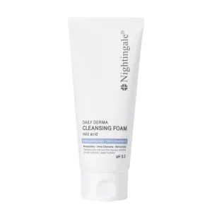 Spuma pentru curatarea delicata a tenului pH 5.5 cu efect hidratant, 140 ml, Nightingale