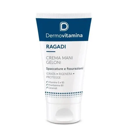 Crema de maini pentru degeraturi si piele crapata Ragadi, 75 ml, Dermovitamina — preț și oferte