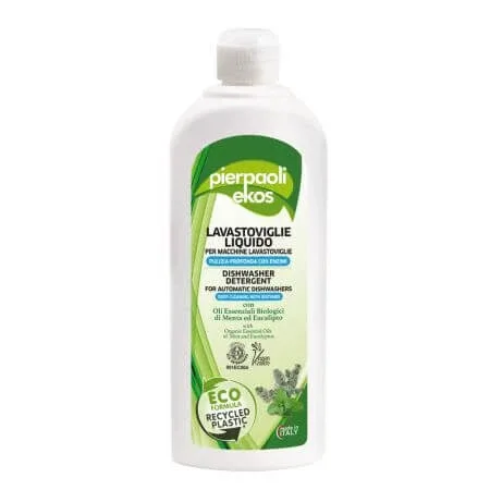 Detergent Eco pentru masina de spalat vase, Menta si eucalipt, 500 ml, Pierpaoli Ekos — preț și oferte