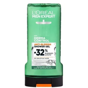 Gel de dus anti-imperfectiuni Men Expert, Derma Control, 300 ml, Loreal Paris