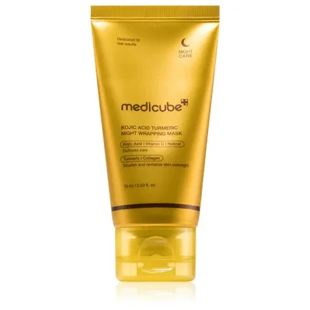 Masca de noapte cu acid kojic si turmeric, 75 ml, Medicube — preț și oferte