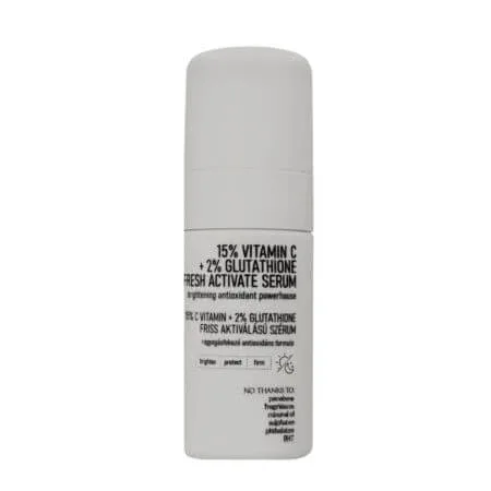 Ser Fresh Activate cu 15% Vitamina C + 2% Glutation, 30 ml, Nerds — preț și oferte