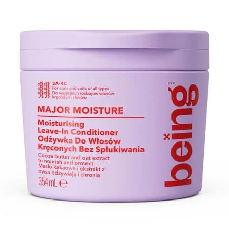 Balsam leave-in pentru bucle si par foarte cret de toate tipurile, 354 ml, Being — preț și oferte