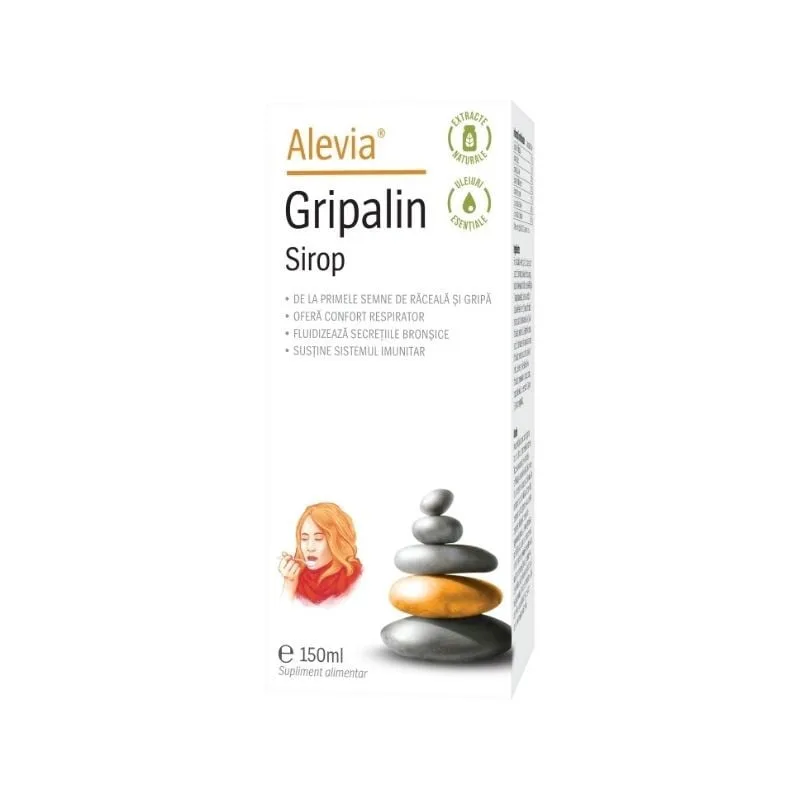 Sirop Gripalin, 150 ml, Alevia — preț și oferte