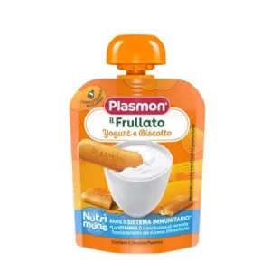 Piure cu biscuiti si iaurt Nutrimune, 8 luni+, 85 g, Plasmon