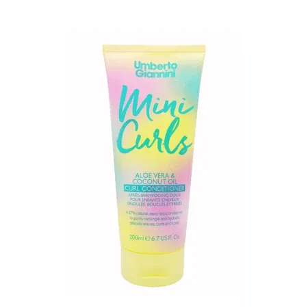Balsam pentru copii cu par cret Mini Curls, 200 ml, Umberto Giannini — preț și oferte