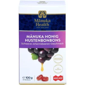 MANUKA HEALTH MGO 400+ pastile coacăz negru 100 g