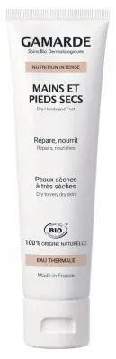Gamarde Nutrition Intense pentru mâini și picioare uscate, produs organic, 100 ml — preț și oferte