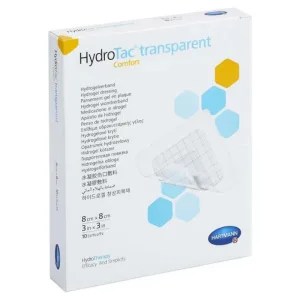 Pansament hidrogel transparent Hydrotac 8x8 cm 10 buc
