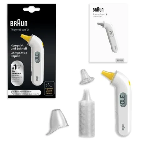 Termometrul auricular ThermoScan 3 TOW004783, Braun | 1 bucata — preț și oferte