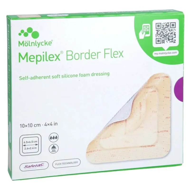 Pansament din spumă adezivă Mepilex Border Flex 10x1 5 buc. — preț și oferte