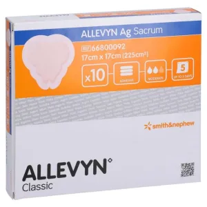 Allevyn Ag Sacrum 17x17 cm Pansament pentru rană 10 buc