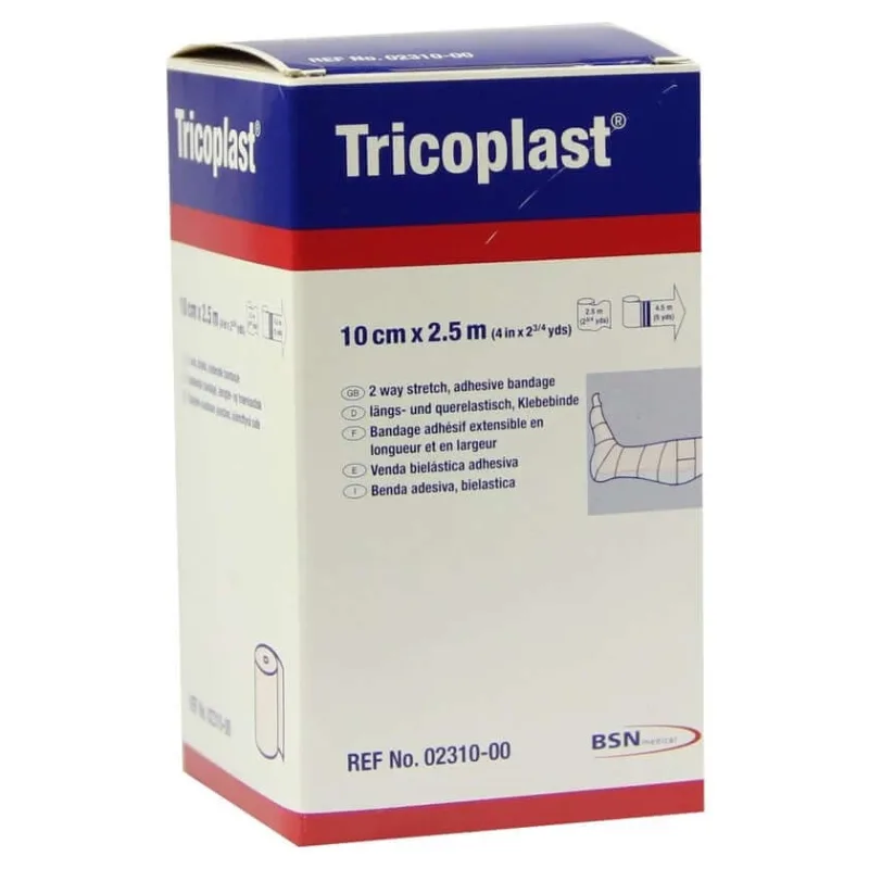 Bandaj din ipsos Tricoplast 10 cmx2.5 m 231 1 buc — preț și oferte