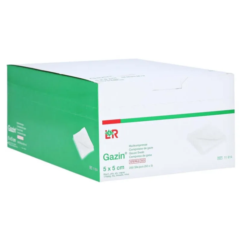 Comprese de tifon Gazin 5x5 cm sterile 8x50X5 buc — preț și oferte