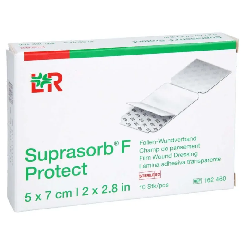 Pansament cu film Suprasorb F Protect 5x7 Cm Ste. 10 buc. — preț și oferte