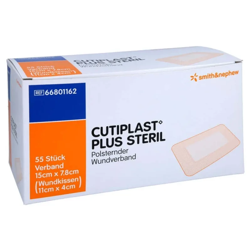 Cutiplast Plus bandaj steril 7,8x15 cm 55 buc — preț și oferte