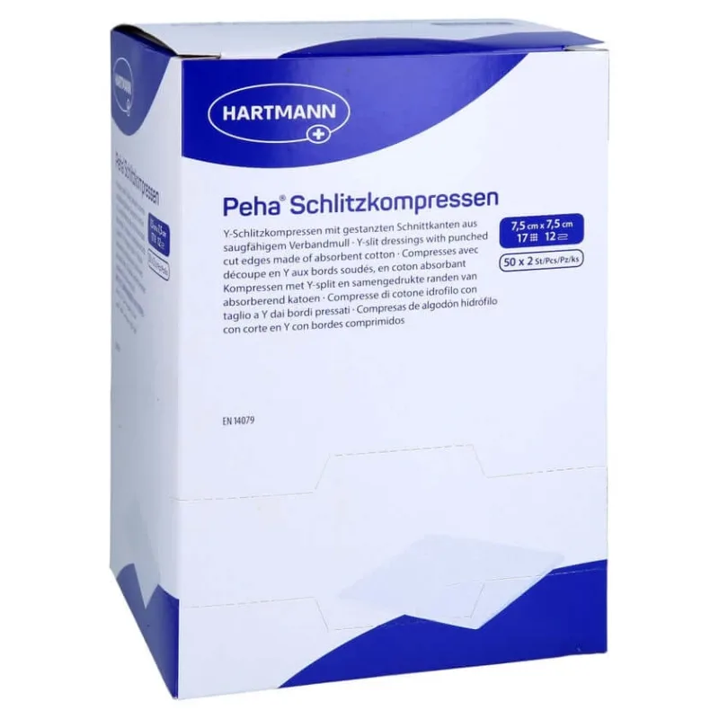 Comprese Peha 7.5x7.5 Cm Sterile 50X2 buc — preț și oferte