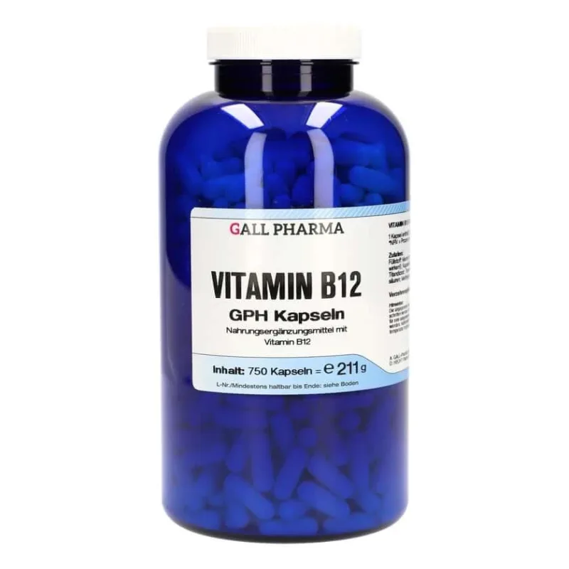 Vitamina B12 GPH 3 µg Capsule 750 Capsule — preț și oferte