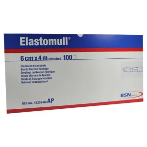 Elastomull 6 cmx4 m 45251 bandaj elastic de fixare 100 buc