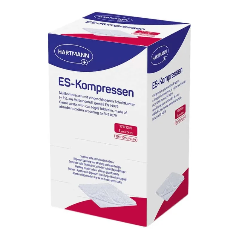Comprese ES sterile 5x5 cm 12f 10X10 buc — preț și oferte