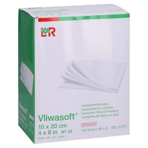 Vliwasoft comprese nețesute sterile 10x20 c 50X2 buc