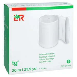 Tg bandaj tubular dimensiune 6 20 M alb 1 buc