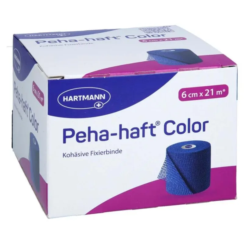 Peha-haft Bandă de fixare color fără latex 6 Cmx21 M Albastru 1 buc — preț și oferte