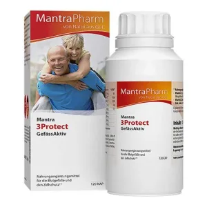 Mantra 3 Protect – Capsule pentru sănătatea vaselor de sânge, 120 de capsule
