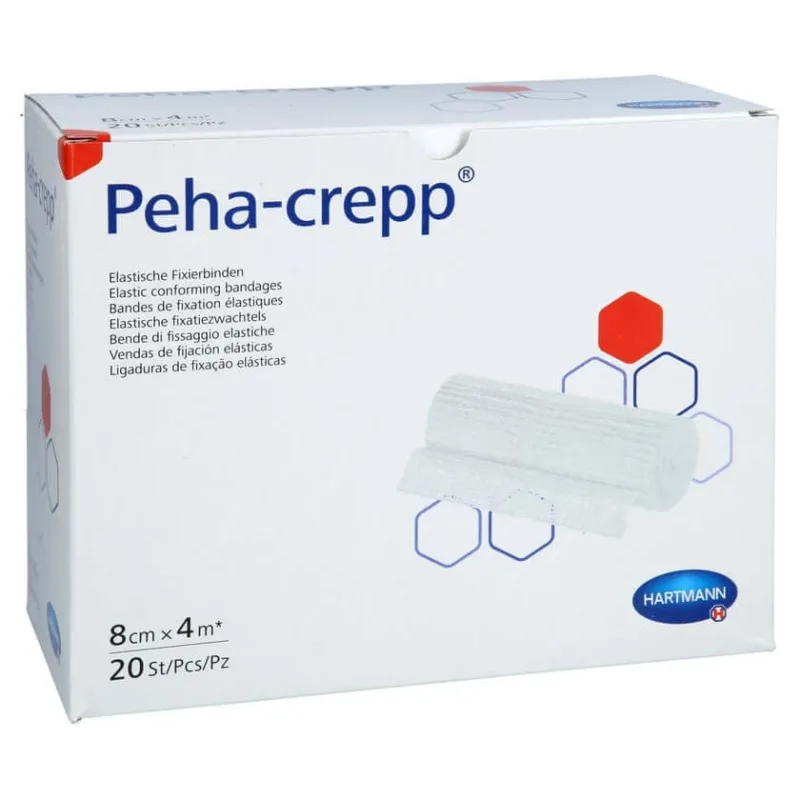 PEHA Bandaj de fixare Crepp 8 cmx4 m 20 buc — preț și oferte