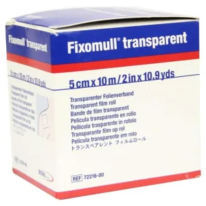 Fixomull transparent 5 cmx10 m 1 buc