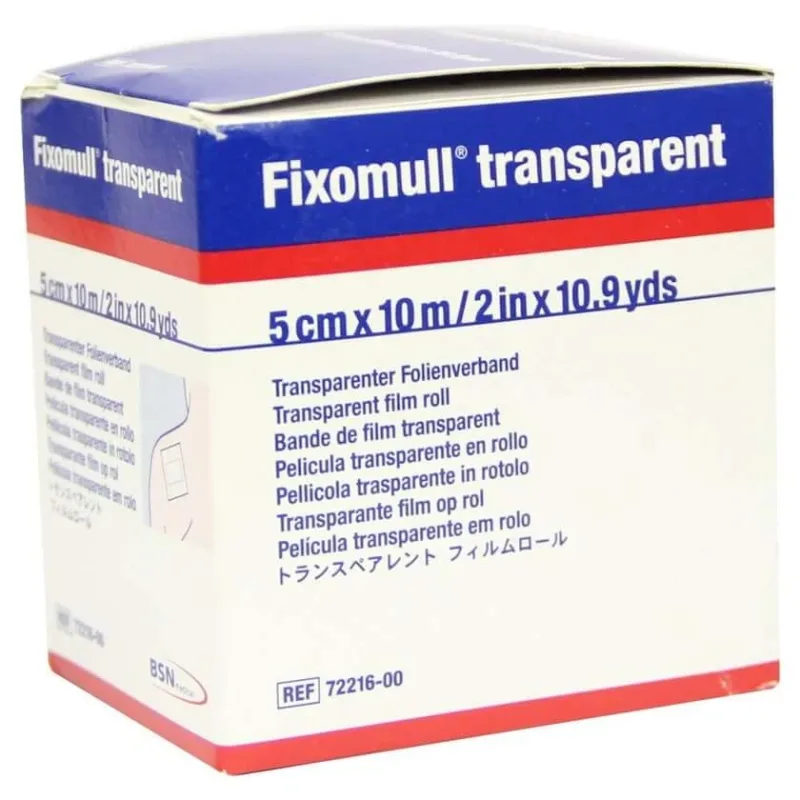 Fixomull transparent 5 cmx10 m 1 buc — preț și oferte