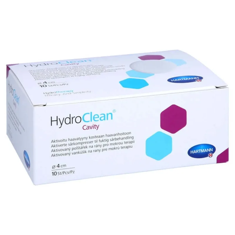 Comprese pentru cavități Hydroclean 4 cm rotunde s 10 buc — preț și oferte