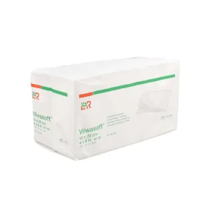 Comprese nețesute Vliwasoft nesterile 10x20 cm 4l. 100 buc