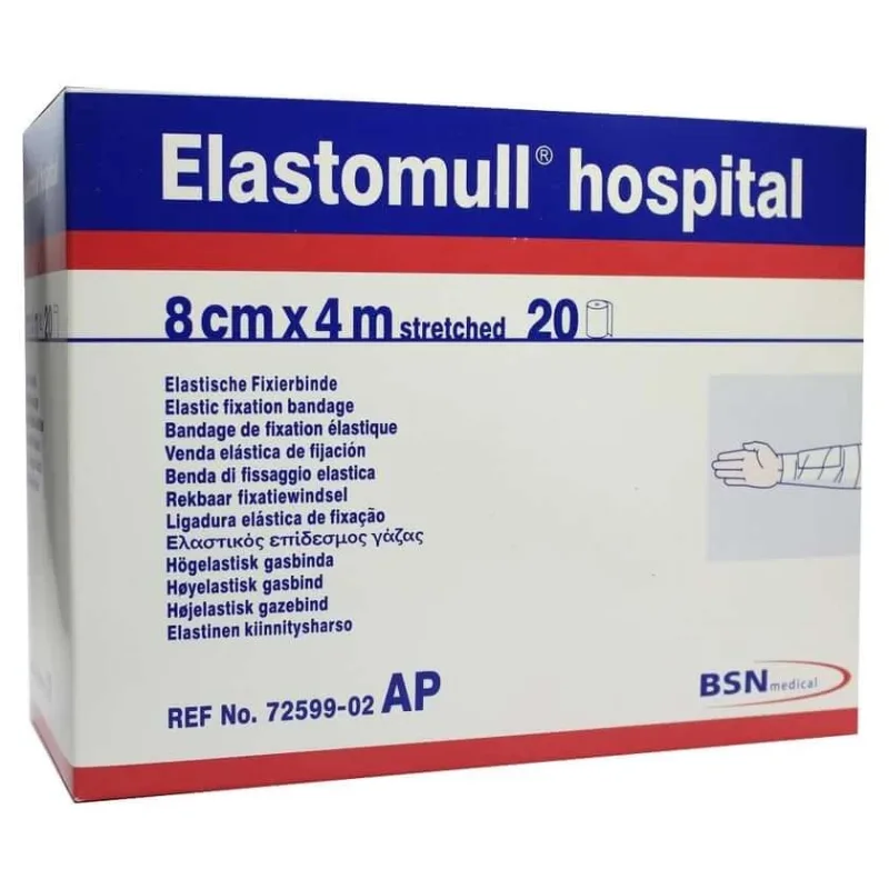 Elastomull Spital 8 cmx4 m elast.fixie 20 buc — preț și oferte