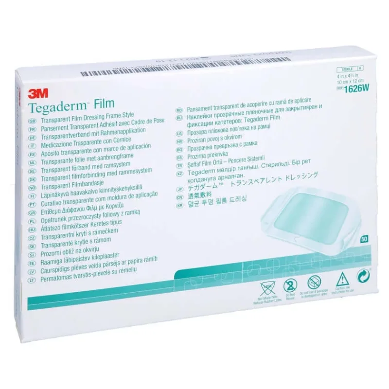 Tegaderm 3M Film 10x12 cm 1626W 50 buc. — preț și oferte