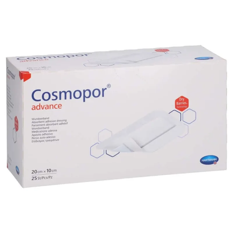 Pansament Cosmopor Advance 10x20 cm 25 buc — preț și oferte