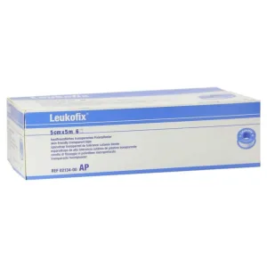 Plasture de bandaj Leukofix 5 cmx5 m 6 buc.