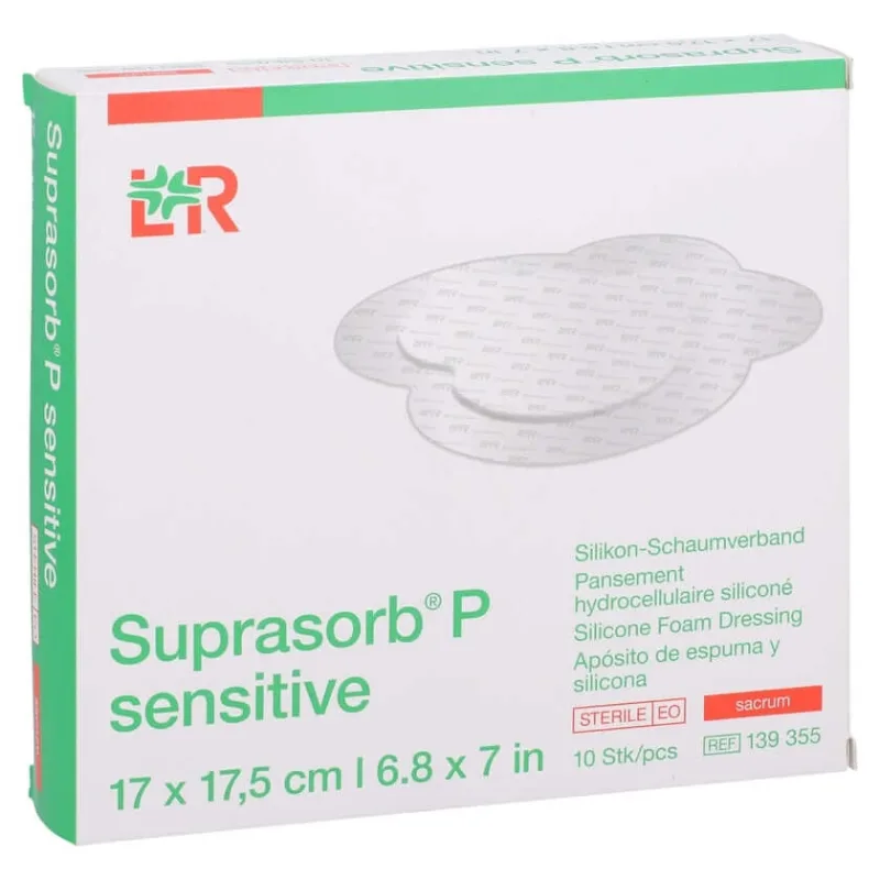 Suprasorb P Spumă PU sensibilă v.sacr.bo 10 buc. — preț și oferte